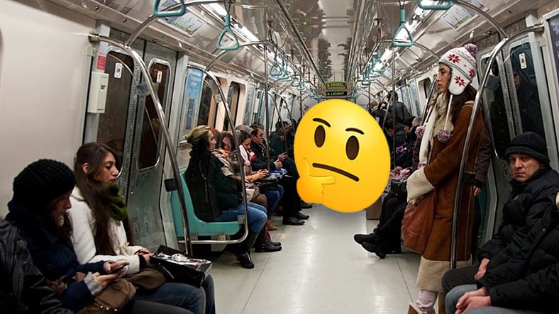 Metrolarda Koltuk Sistemi Neden Otobüslerdeki Üzere Art Geriye Değil de Yan Yana? Sebepleri Enteresan!