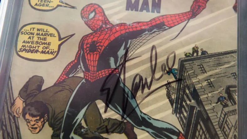 Spider-Man’in Yer Aldığı Birinci Çizgi Roman Satışa Çıkarıldı